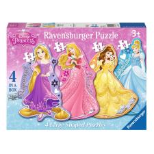 Disney Princess 4 Large Shaped Jigsaw Puzzles